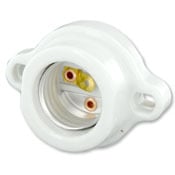 9878 Keyless Lampholder, 660 W, 600 V AC, E26 Lamp