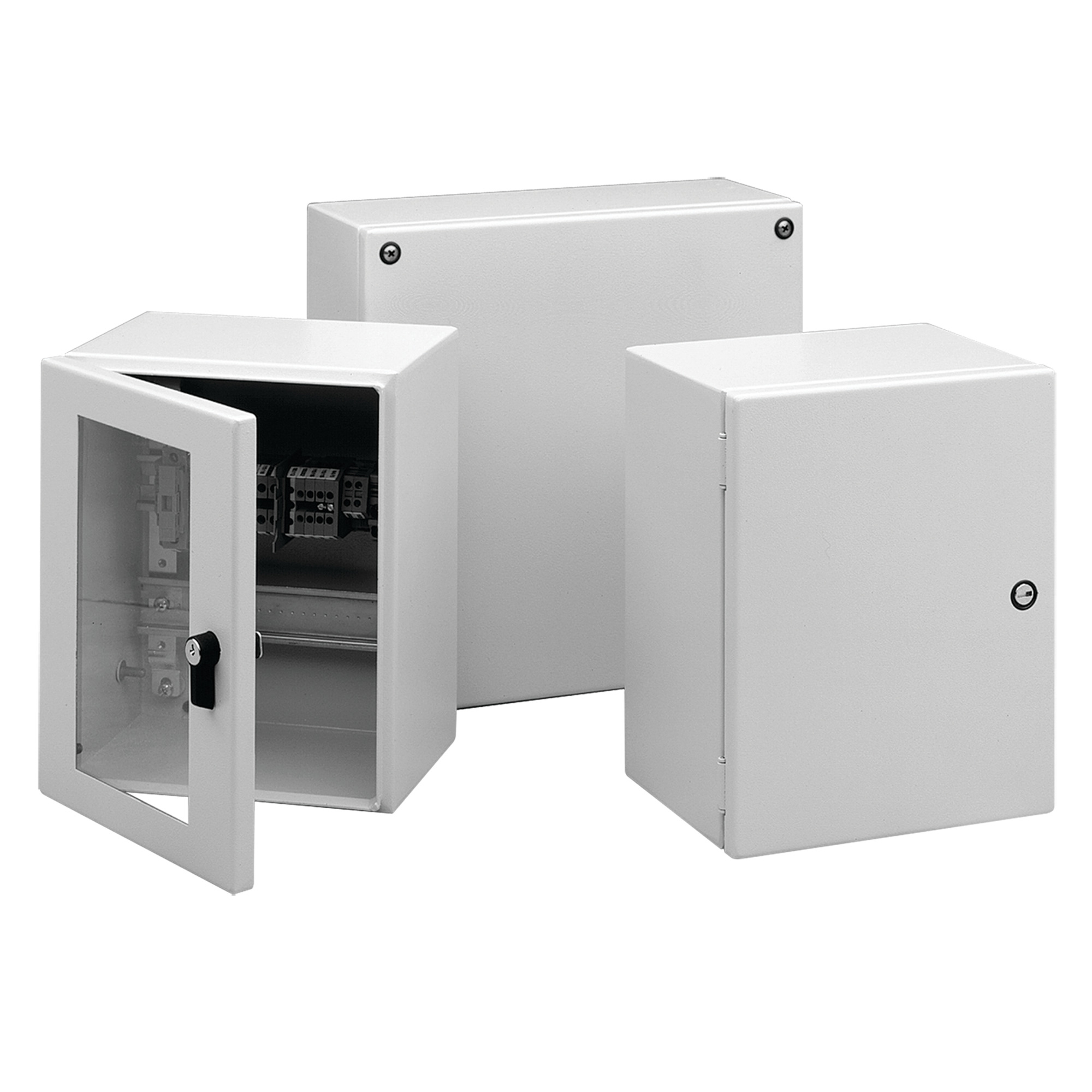 LSC302515 InLine A54 Enclosure, 300 mm L x 250 mm W x 150 mm D, NEMA 4 NEMA Rating, Steel