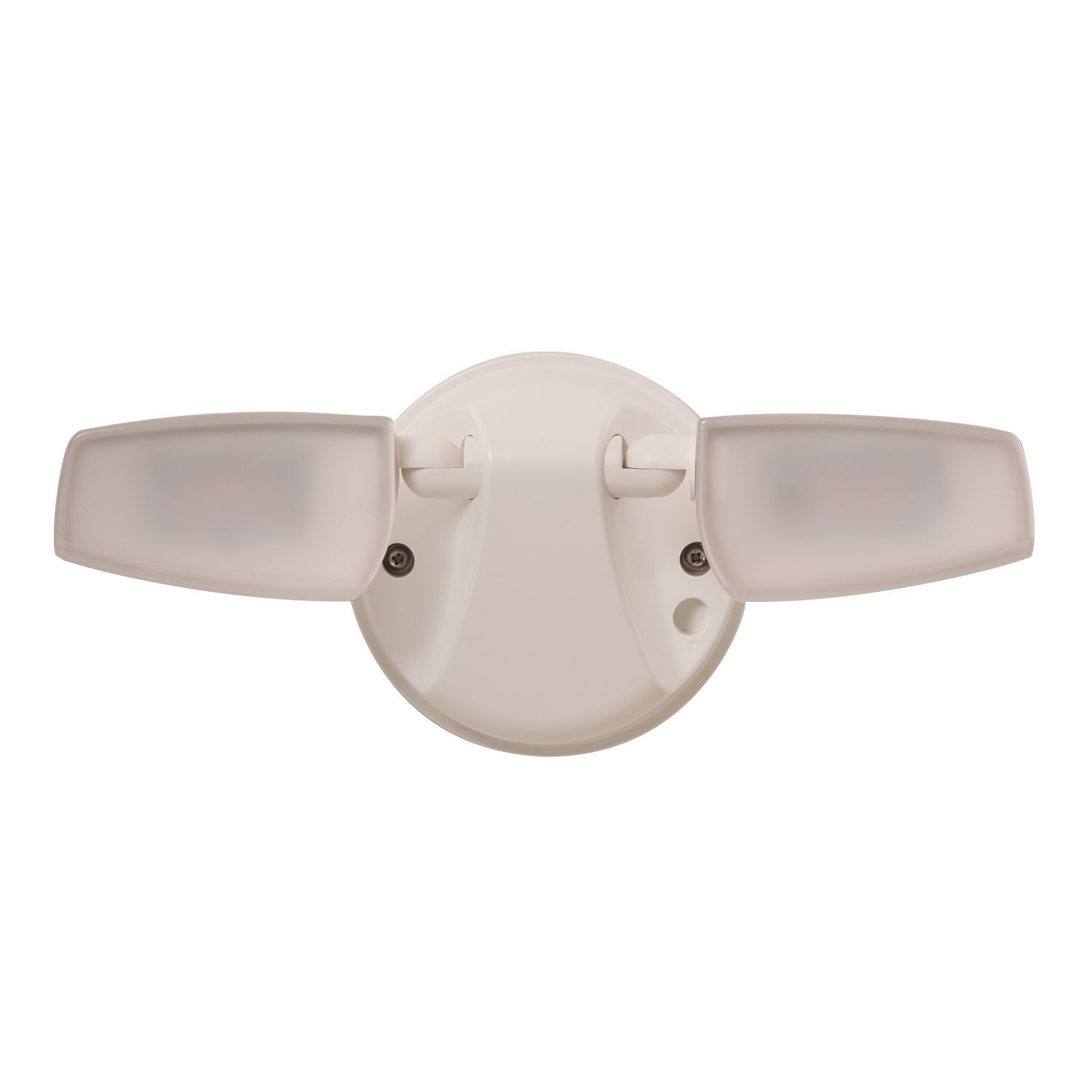ESF1A4FW Halo Security Twin Head Floodlight, LED Lamp, 120 V AC, White Housing