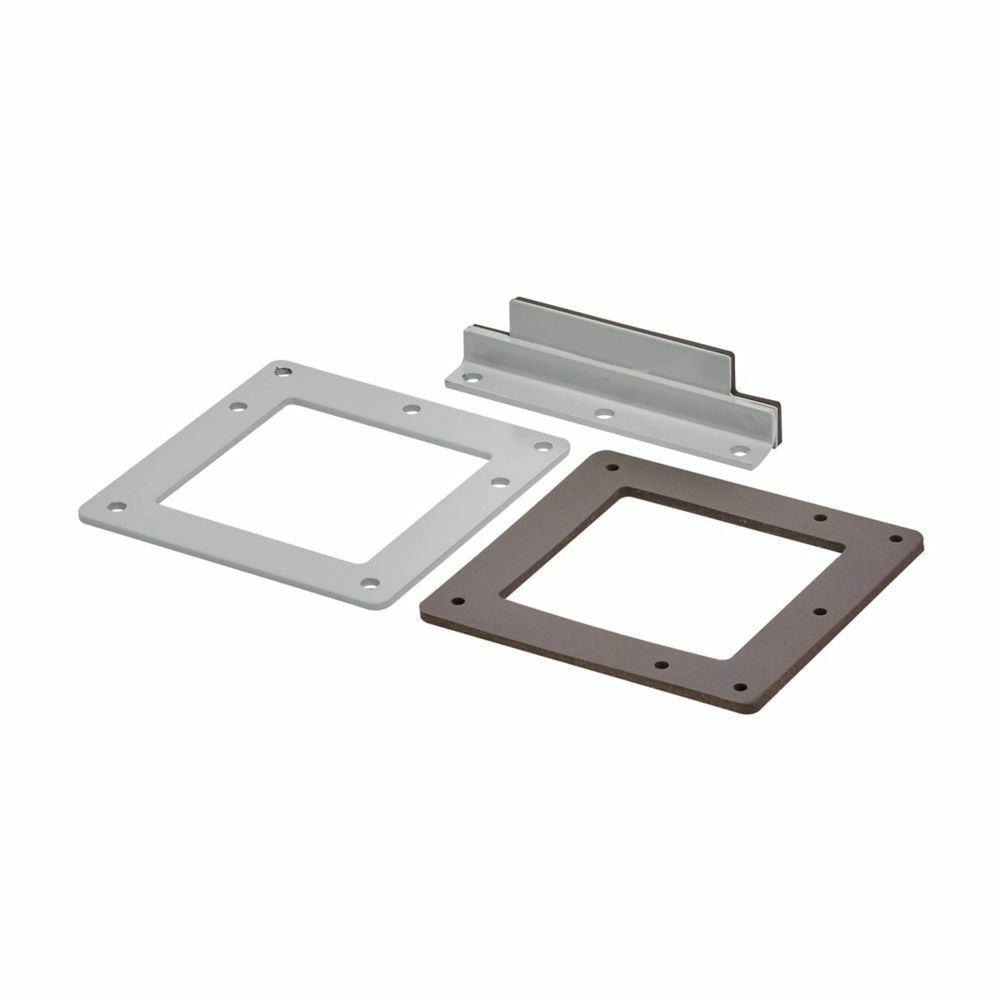 126-12LBC Wireway Miscellaneous Fitting, 12 in W x 6 in H, For Use With NEMA 12/IP54 Hinged Latched Cover Wireway System, Steel, Polyester Powder Coated