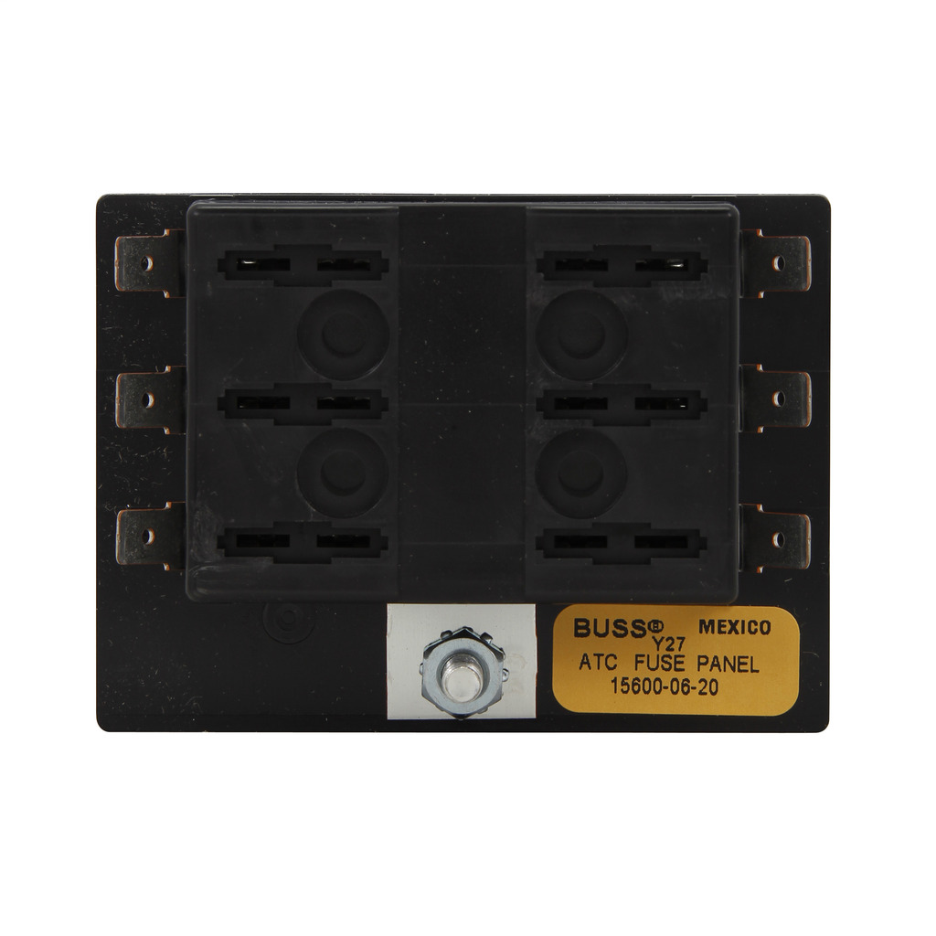 ATC 15600-04-20 4-Position Blade Fuse Panel, 32 V AC, 30 A, 6 to 4 AWG Wire