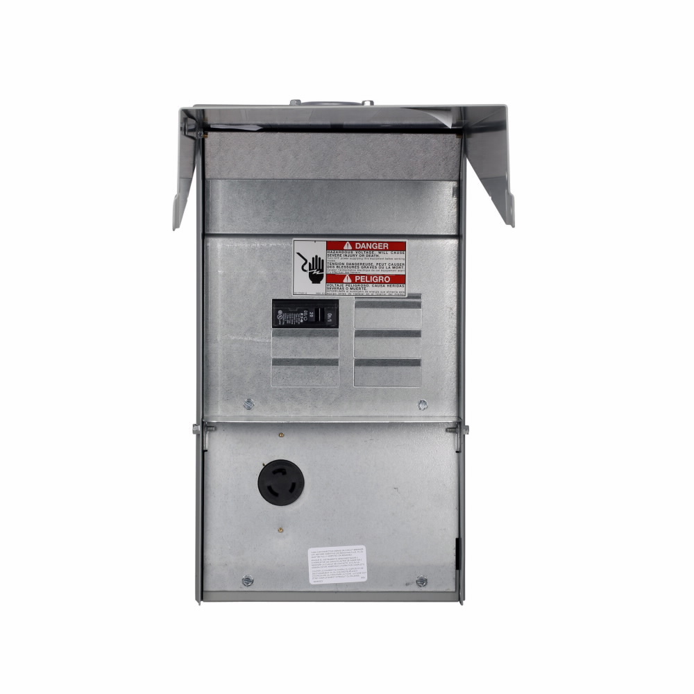 CHUP 4-Circuit Unmetered Power Outlet Pedestal, NEMA 3R Enclosure