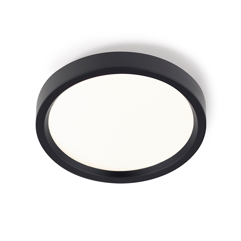 S5R835K7BK Luminaires Lightolier Slim Surface 5 in Round Recessed Downlight, LED Lamp, 9.1 W Fixture, 120 V AC, Plastic Housing