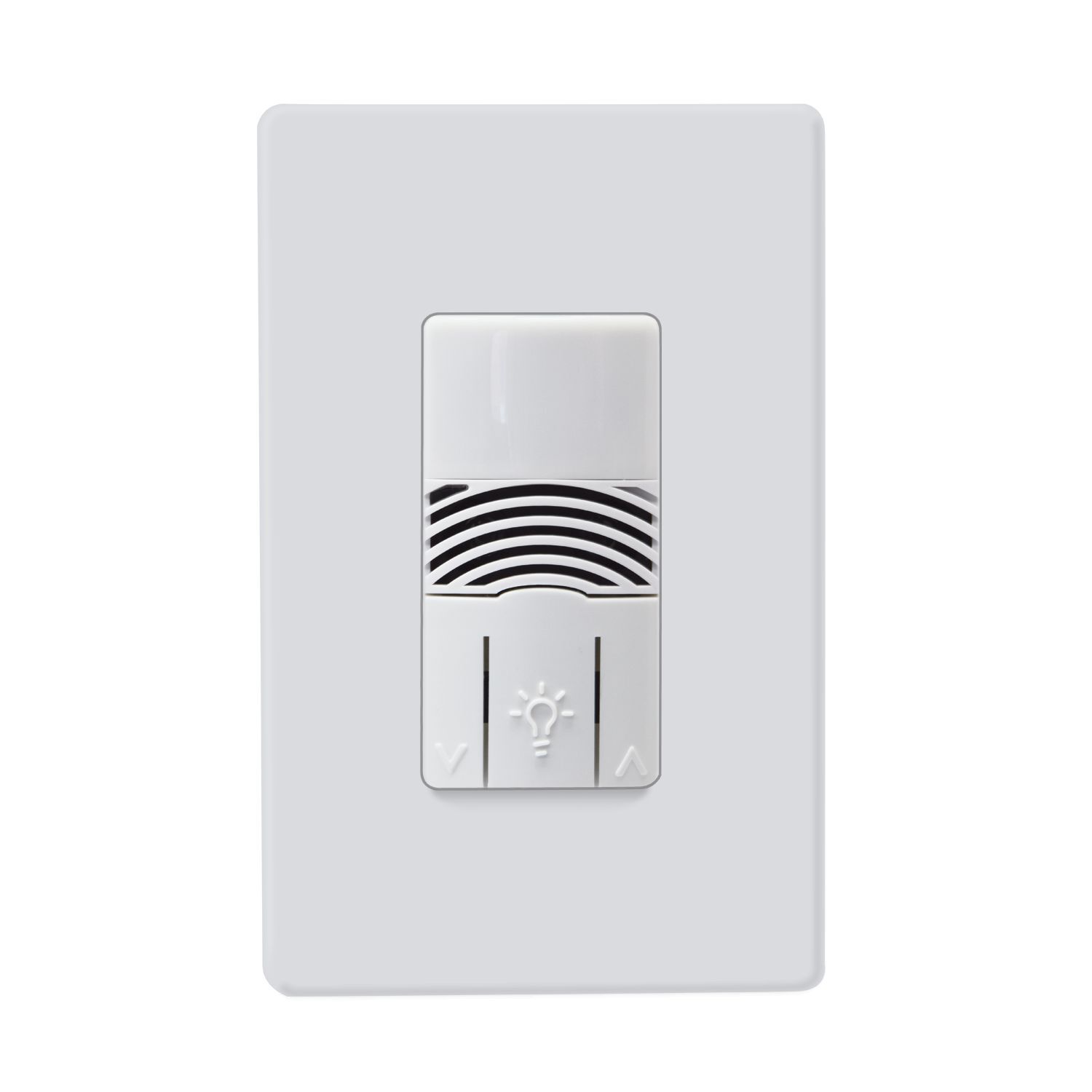 VSW-D-010-W Greengate 3-Way Preset Sensor Dimmer, 120 to 277 V, 7.9 A, 1 Pole, Automatic On/Manual On Operation, White