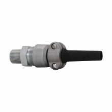 CGBS1013 Explosionproof Portable Straight Cord Connector, 1/2 in Trade, 0.312 to 0.437 in Cable Openings, Steel, Electro-Plated Zinc