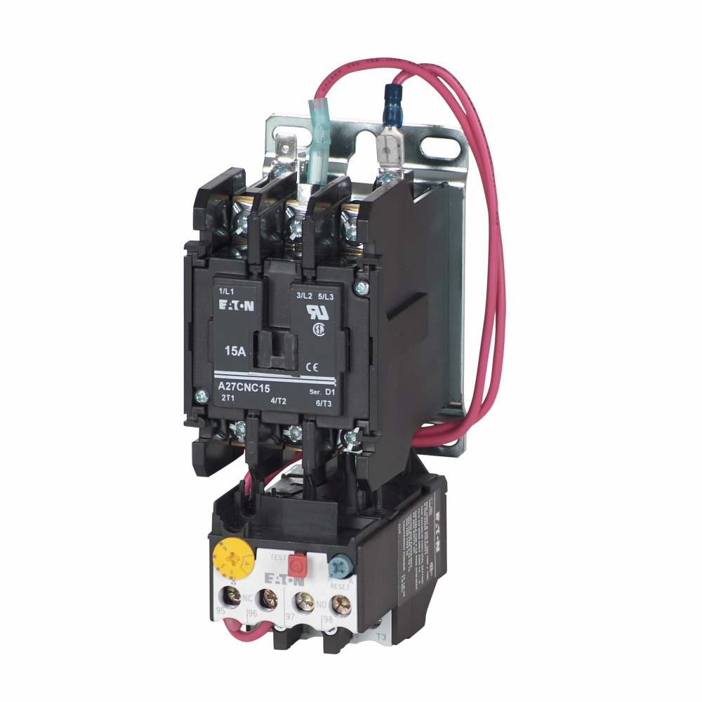 A27CNC25A010 Non-Reversing Definite Purpose Starter, Open Enclosure