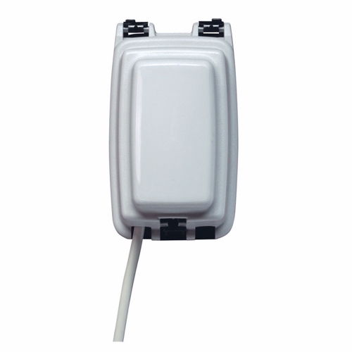WP1000HGC Heavy Duty Non-Metallic Weatherproof While-In-Use Cover, 4-1/4 in L x 5 in W x 2-1/4 in D, Receptacle Cover, Polycarbonate