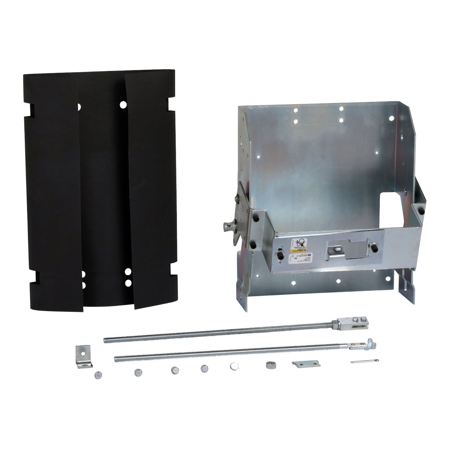9422RM1 Direct/Flange/Bracket Mount Variable Depth Operating Mechanism, Rod Handle/Operation, For Use With Frame 800 A 3-Pole Circuit Breaker, 10.5 to 18.9 in Handle to Device Connection
