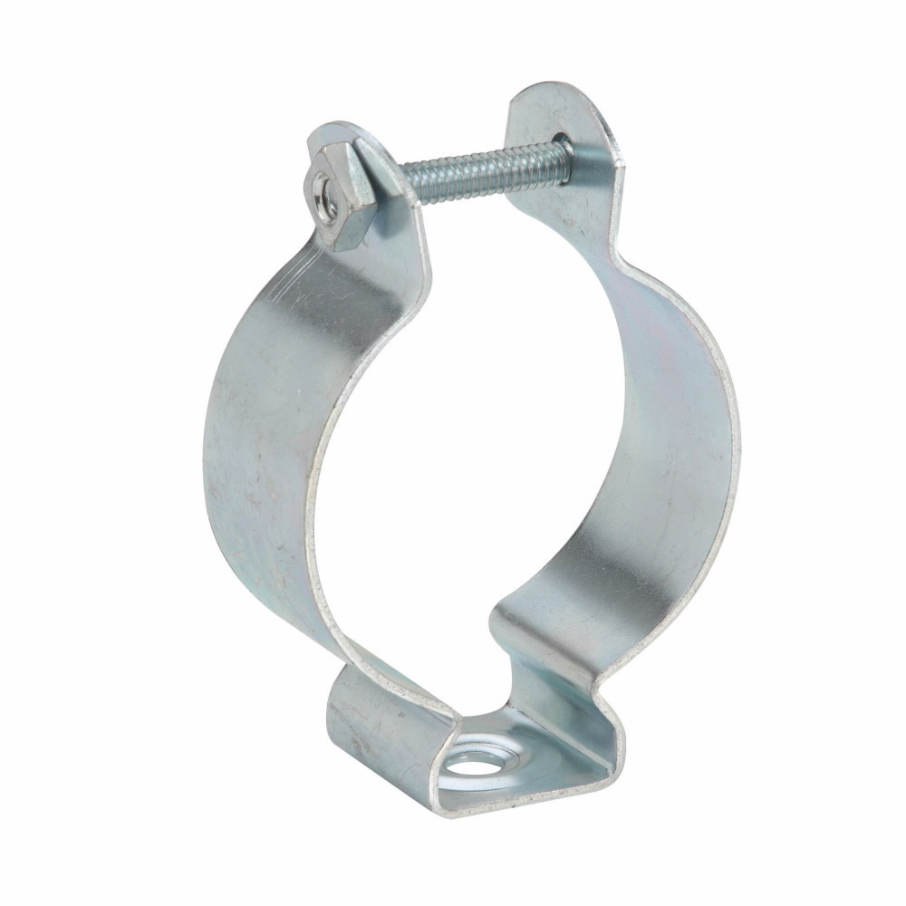 BL1430 Conduit Hanger With Bolt and Nut, 1-1/2 x 1-1/4 in Conduit, 400 lb Load, Steel