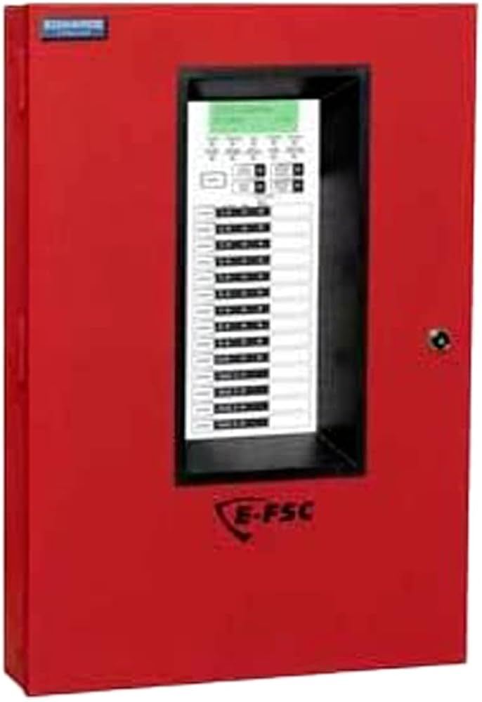 FX-5R 5-Zone Conventional Fire Alarm Control Panel, 5 Input, 2 Output, Battery, LCD Display, CSFM Approved