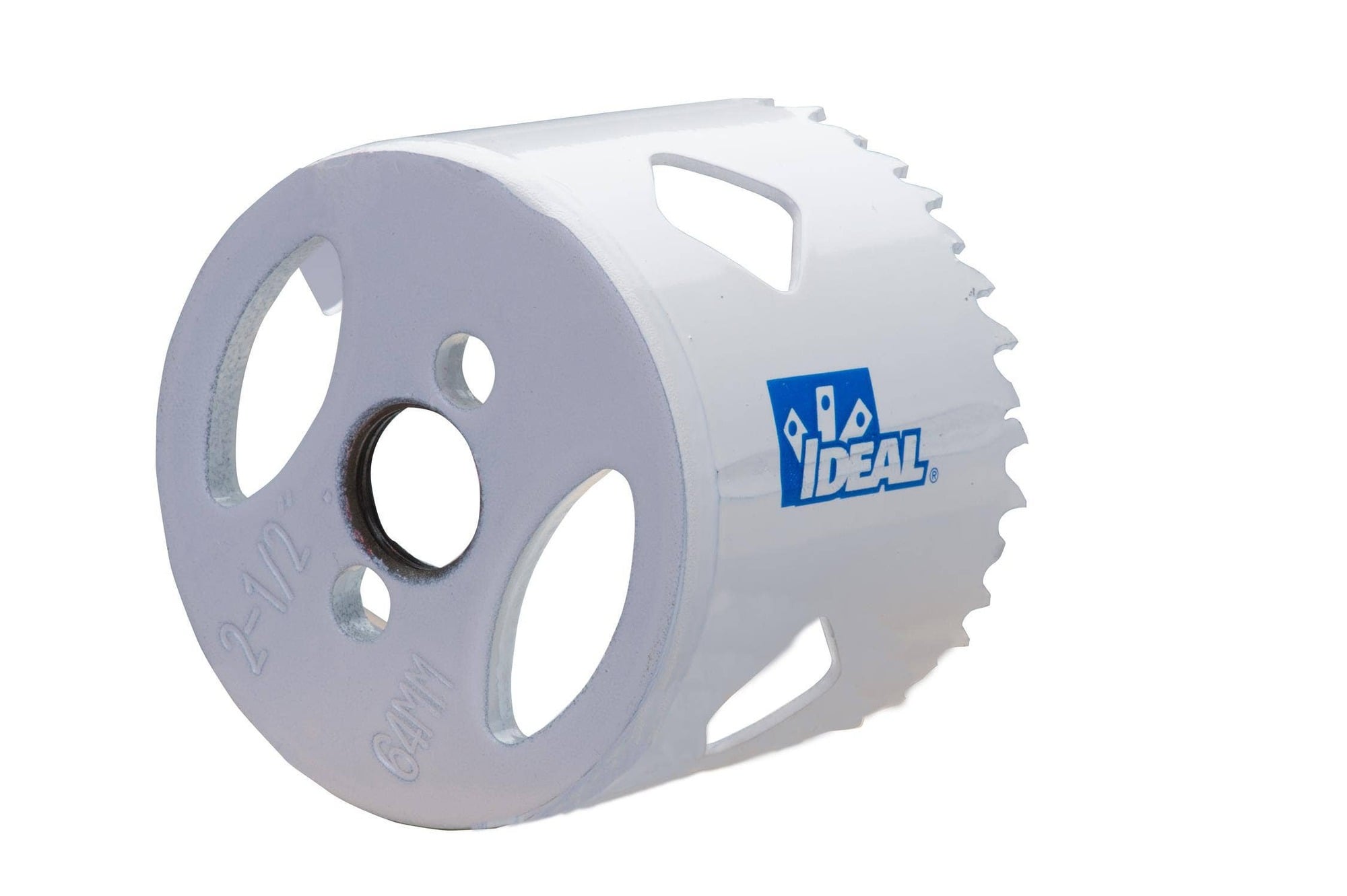 36-539 Hole Saw, 2-1/2 in Dia, 1-7/8 in D Cutting, Bi-Metal Cutting Edge, 7/16 in, 3/8 in Arbor