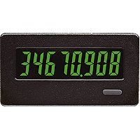 CUB4 8-Digit Counter with Yellow/Green Backlighting