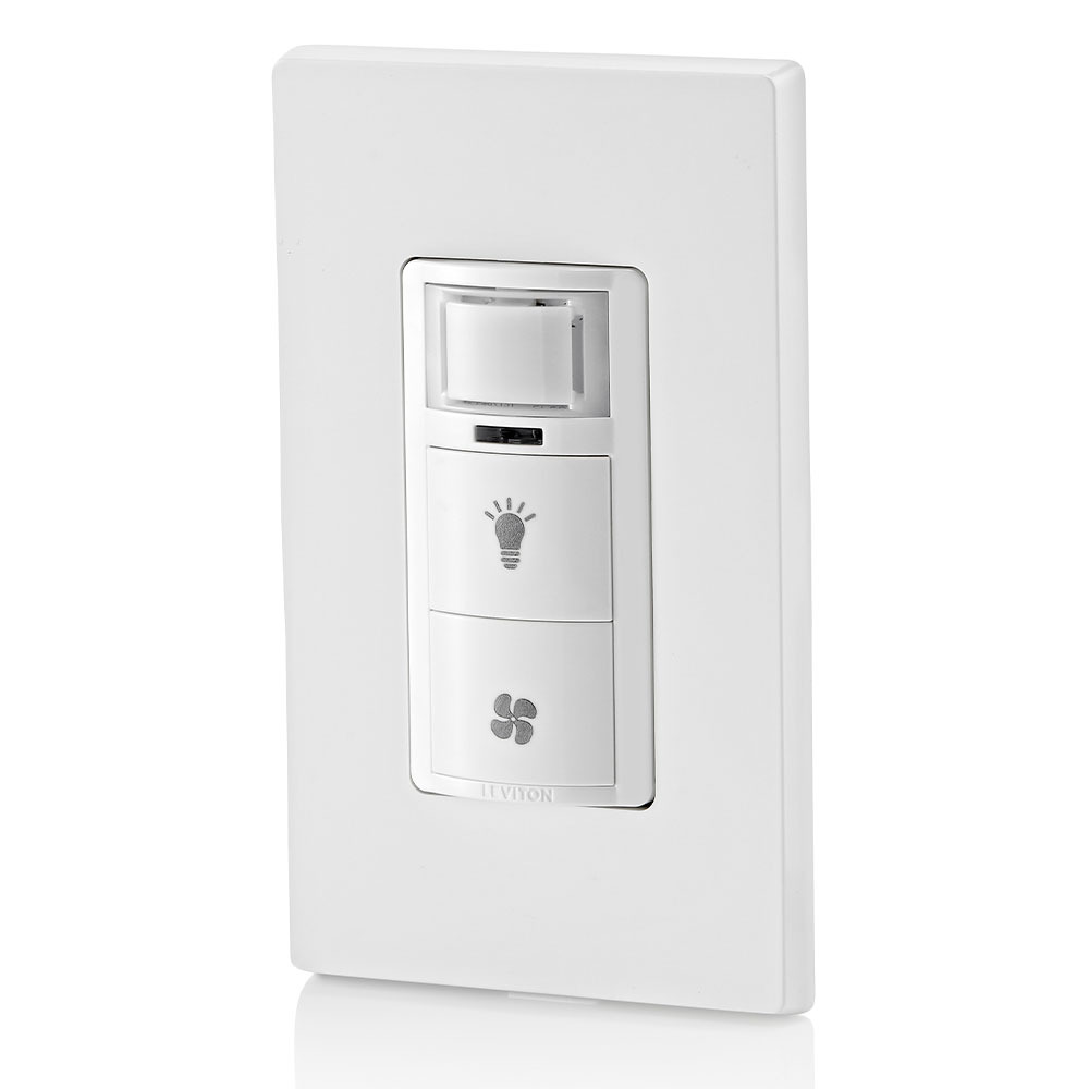 DHD05-1LW DHD05 1-Pole, No Neutral Switch, 120 V AC, White