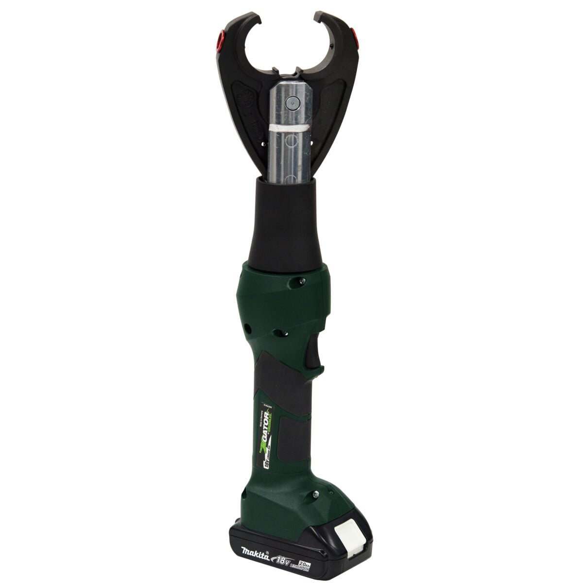 EK628LXB Gator Cordless Standard Bare Tool Die Crimper, 600 kcmil Copper, 350 kcmil Aluminum Crimping, 12000 lb Crimping, 18 V, Li-Ion Battery, 18-1/2 in OAL