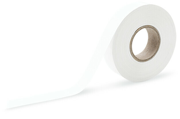 210-882 Permanent Adhesive Marking Strip, 22.6 mm W, White Legend