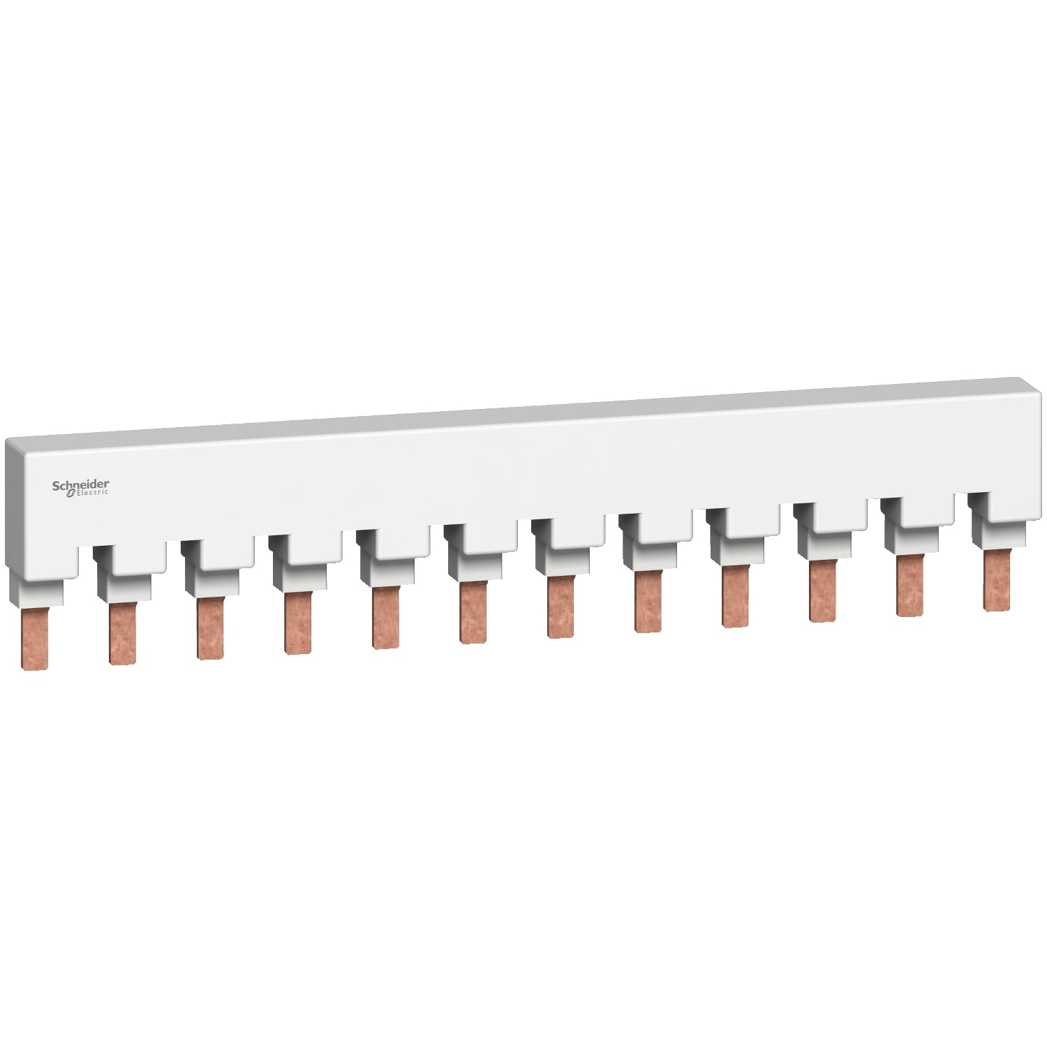 M9XUP212 Combination Busbar, For Use With Multi9 C60BP M9XU Series 115 A 277/480 V AC Miniature Circuit Breaker, 12 Modules, 18 mm Pitch, 2 Lines Description, Light Gray