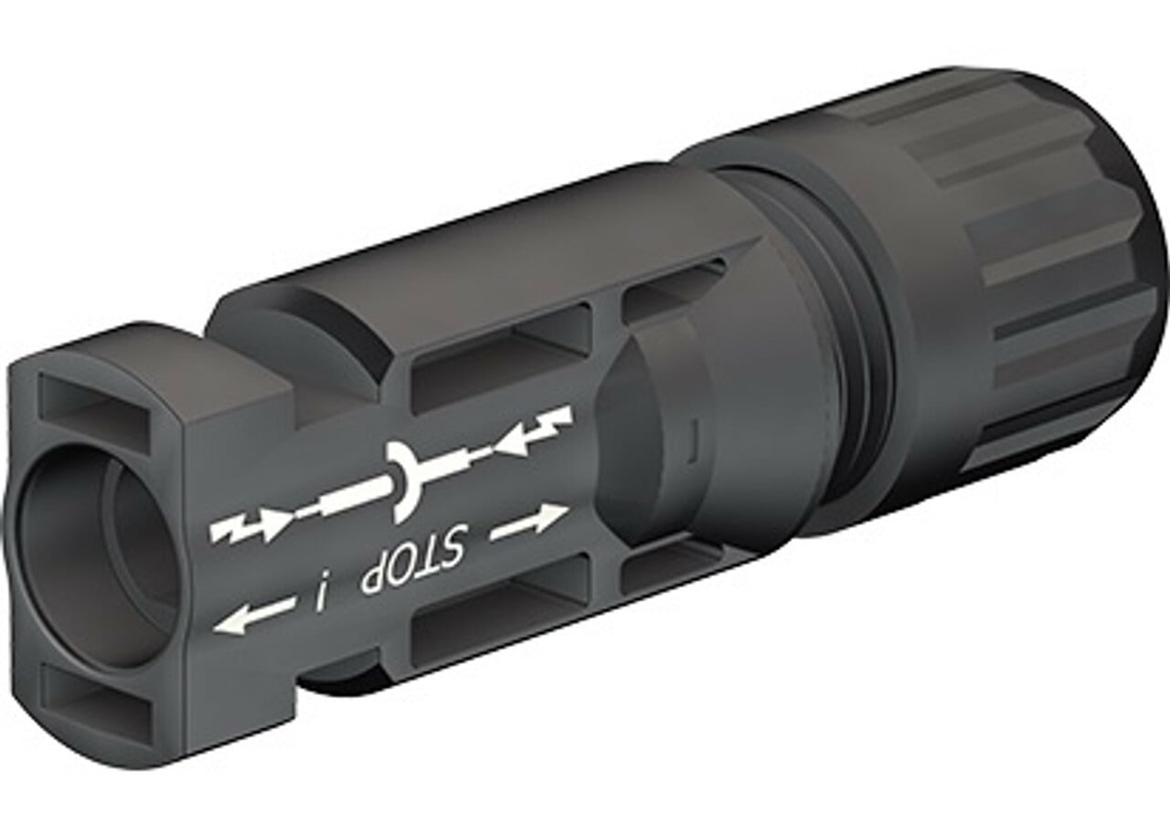 PV-KST4/6X-UR 12/10 AWG Male MC4 Leaf Crimp Connector
