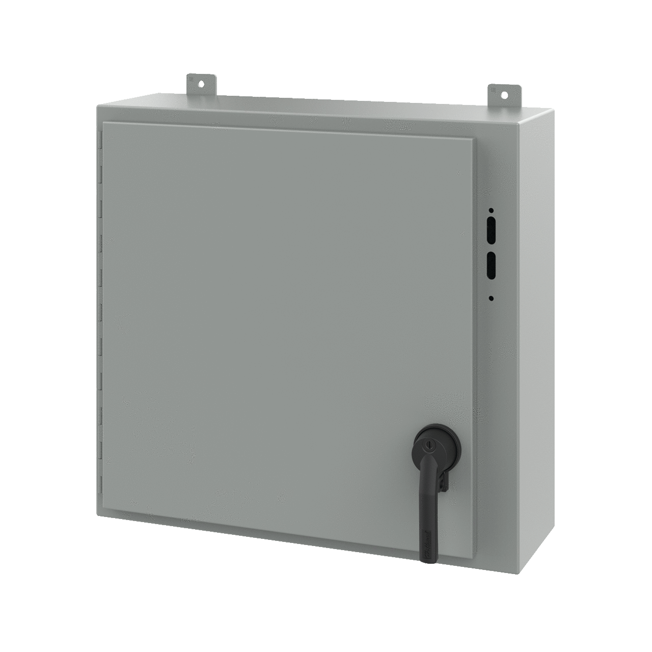 A24SA2608LPPL A25 Preferred Cutout Disconnect Enclosure With Handle, 24 in L x 25.38 in W x 8 in D, NEMA 12/13 NEMA Rating, Steel