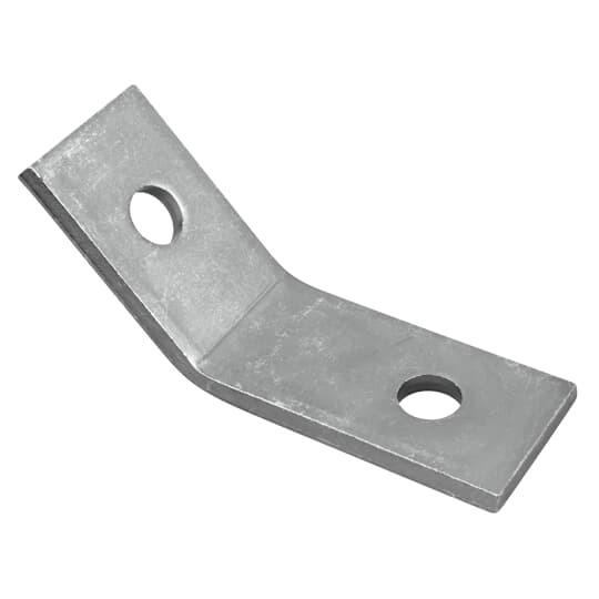 AB227EG Superstrut 200 Open Angle Fitting, (2) Holes, 3 in L x 1-5/8 in W, Steel