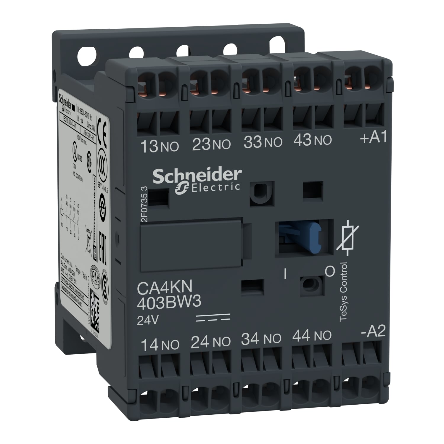 CA4KN403BW3, 24 V DC v coil