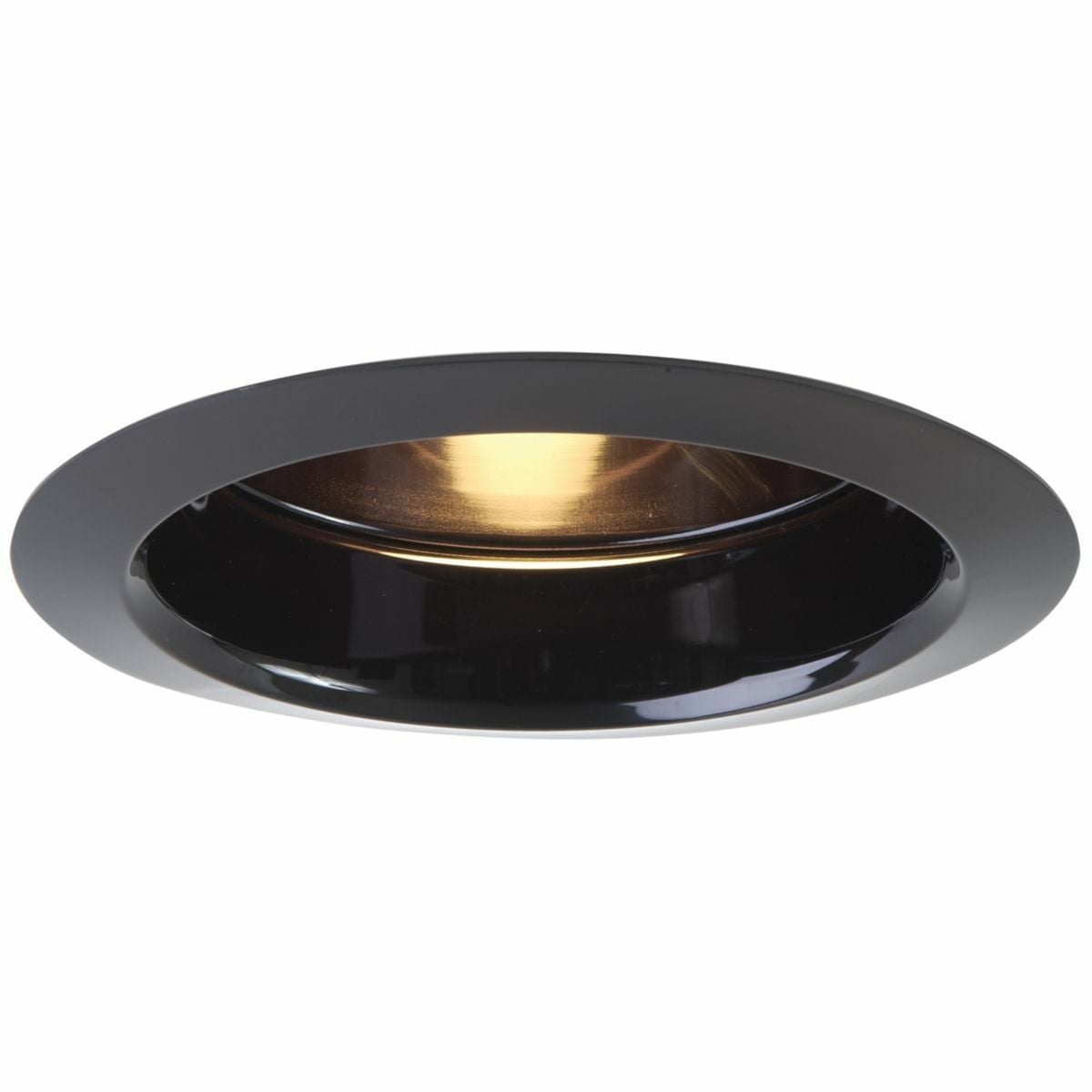 30SBAT Halo H7 30 Open Self-Flanged Round Lighting Trim, 6 in Dia Inside x 7-1/4 in Dia Outside, Incandescent Lamp, For Use With H7 Downlight Fixture, Metal