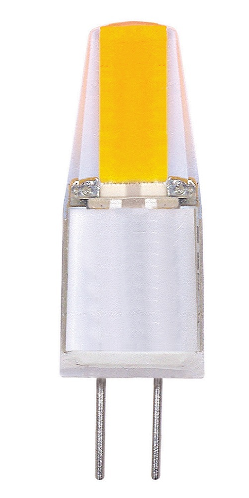 S9543 Type JC Dimmable Miniature LED Lamp, 1.6 W, G4 Lamp, T3 Shape, 200 Lumens Initial