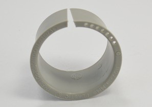 195 Bridgeport Lock-A-Liner Conduit Bushing, 1-1/2 in Trade, Plastic, Plain