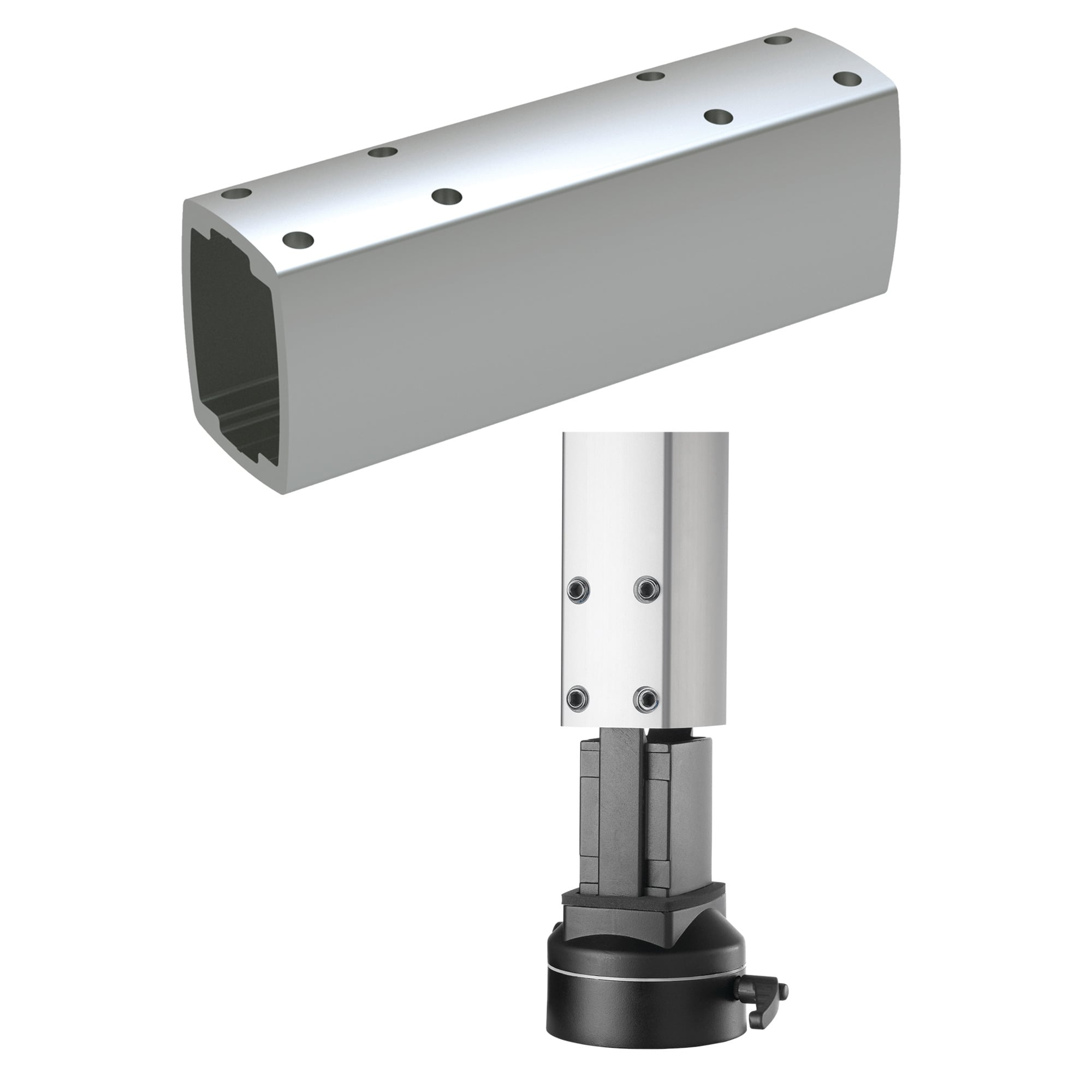 S2MT1500 Syspend CS4 Mounting Tube, 59.05 in L x 2.76 in W x 3.54 in H, For Use With SYSPEND 281-MAX Suspension System, Aluminum