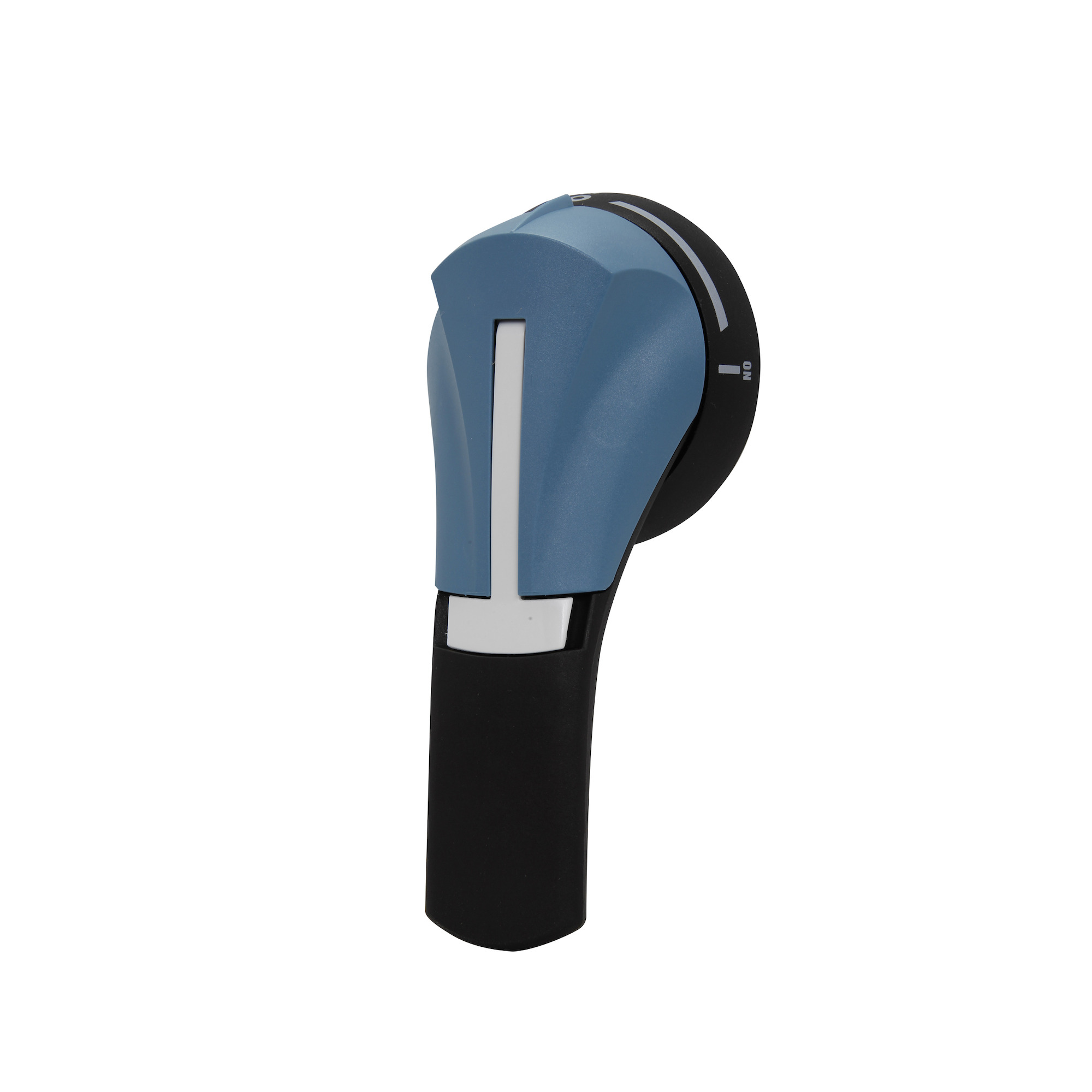 H12-05B Defeatable External Padlockable Front Operated Pistol Handle, 3 in L x 1.92 in W x 6-1/4 in H, Black