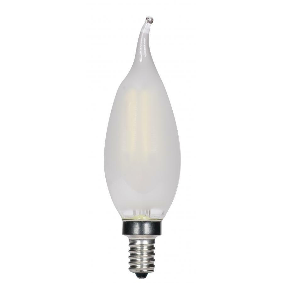 S9869 Dimmable LED Lamp, 3.5 W, 40 W Incandescent Equivalent, E12 Lamp, CA11 Shape, 350 Lumens
