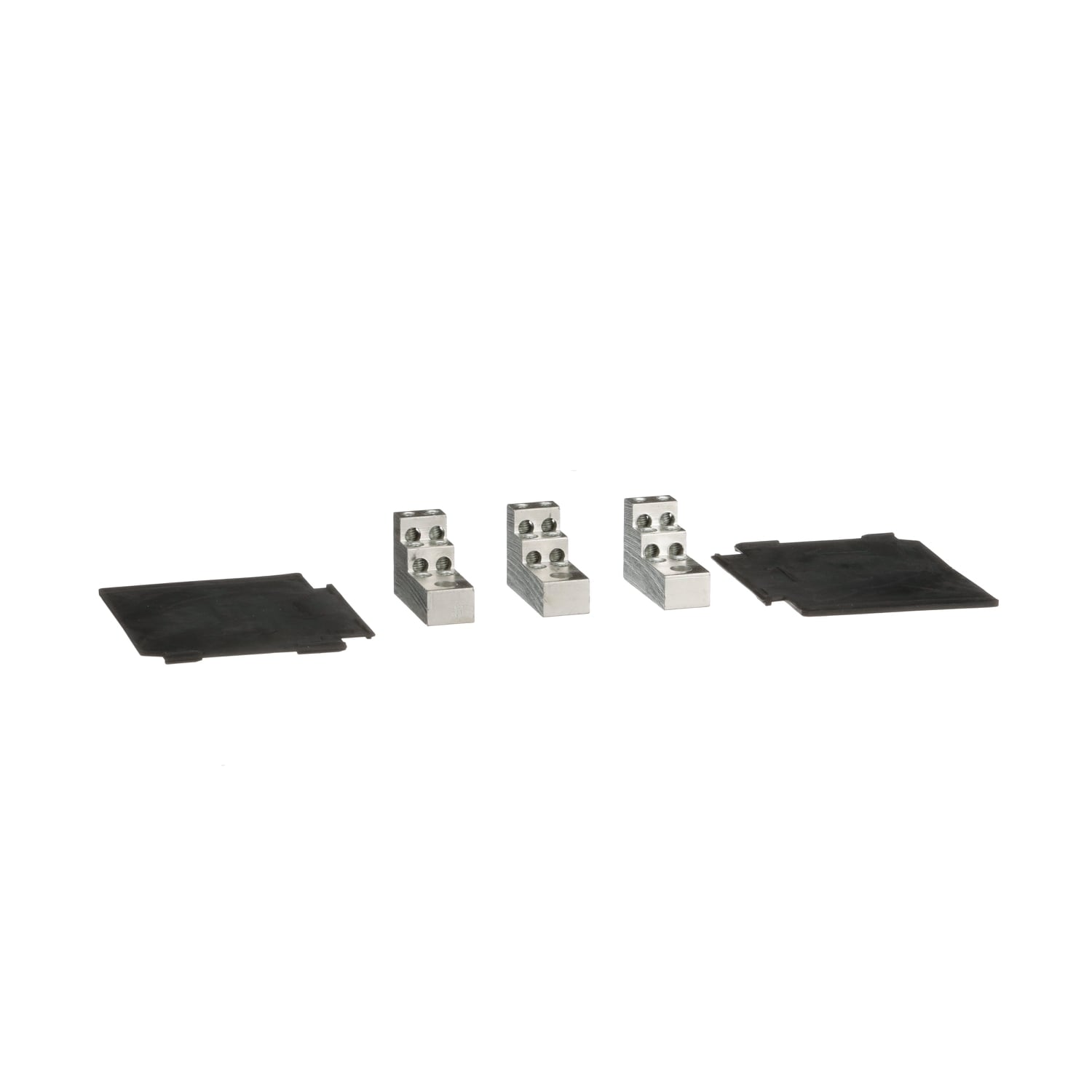 PDC6BD6 Mechanical Lug Connection Kit With (2) Interphase Barrier, For Use With PowerPact B Frame, Compact NSXm Circuit Breaker, 15 to 125 A, 14 to 6 AWG Wire, 3-Pole, Aluminum/Copper