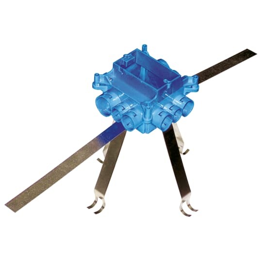 A863MB Carlon 1-Hole Mounting Bracket Kit, For Use With ENT Mud Box Assemblies, Steel, Galvanized