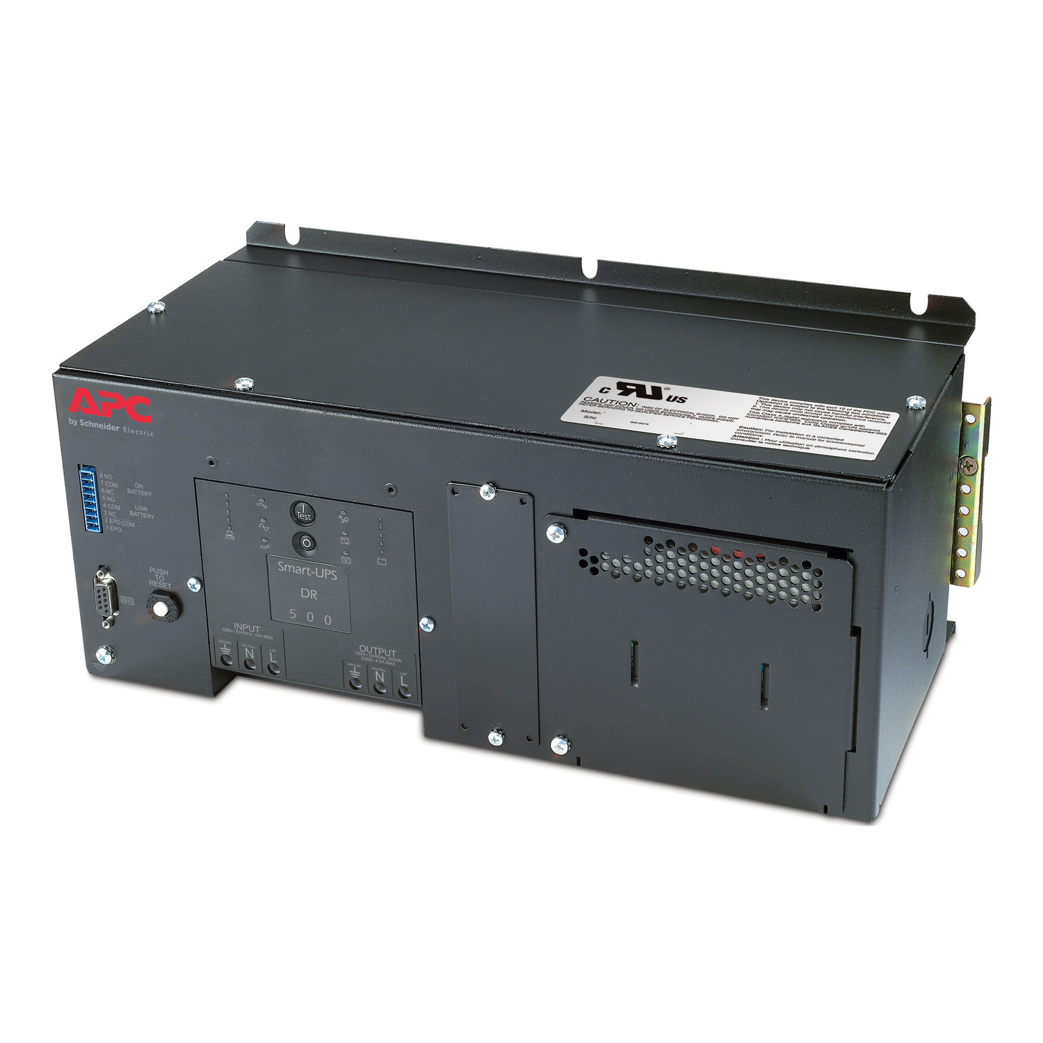 SUA500PDR-S APC, 120 V Input, 120 V Output, 500 VA Power Rating, 7.4 to 21.8 min Backup, (1) Outlets