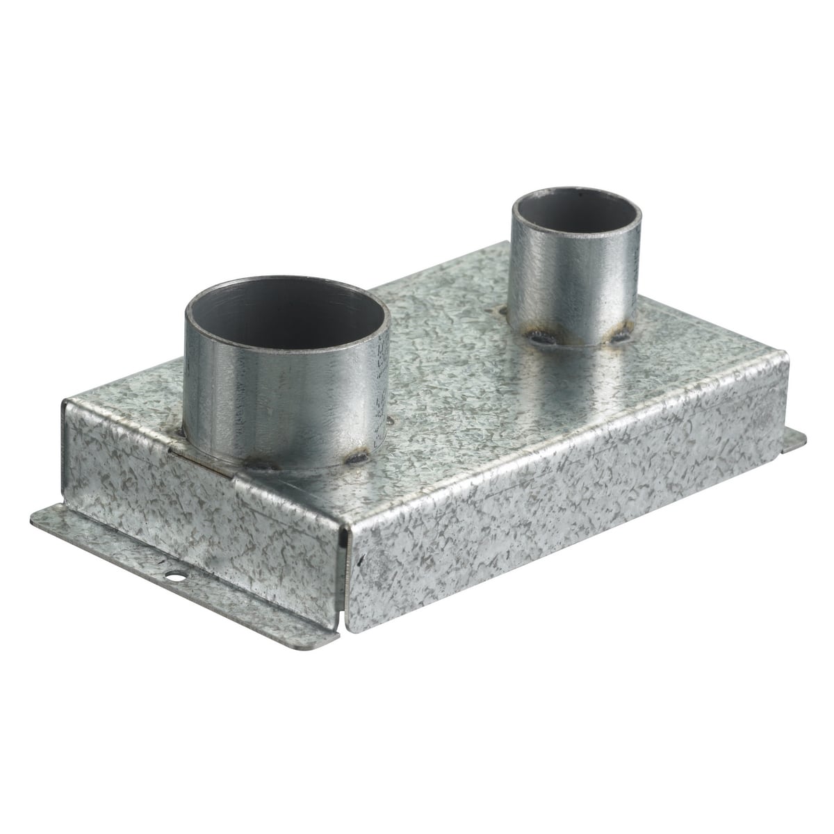 S1R8JNC2 Replacement Standard Sized Fitting Box, 8 in Hole, For Use With In-Floor Delivery Systems and SystemOne Fire Rated Poke Through, Galvanized Steel
