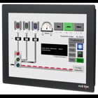 15" HMI with 4 Serial, 2 Ethernet, 2 USB Host, USB Device, Web server and Data Logging