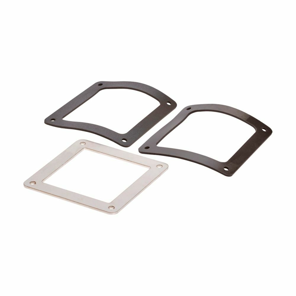 66-4XSFBC Wireway Miscellaneous Fitting, 6 in W x 6 in H, For Use With NEMA 4X/IP55 Hinged Screw Clamp Cover Wireway, 304 Stainless Steel