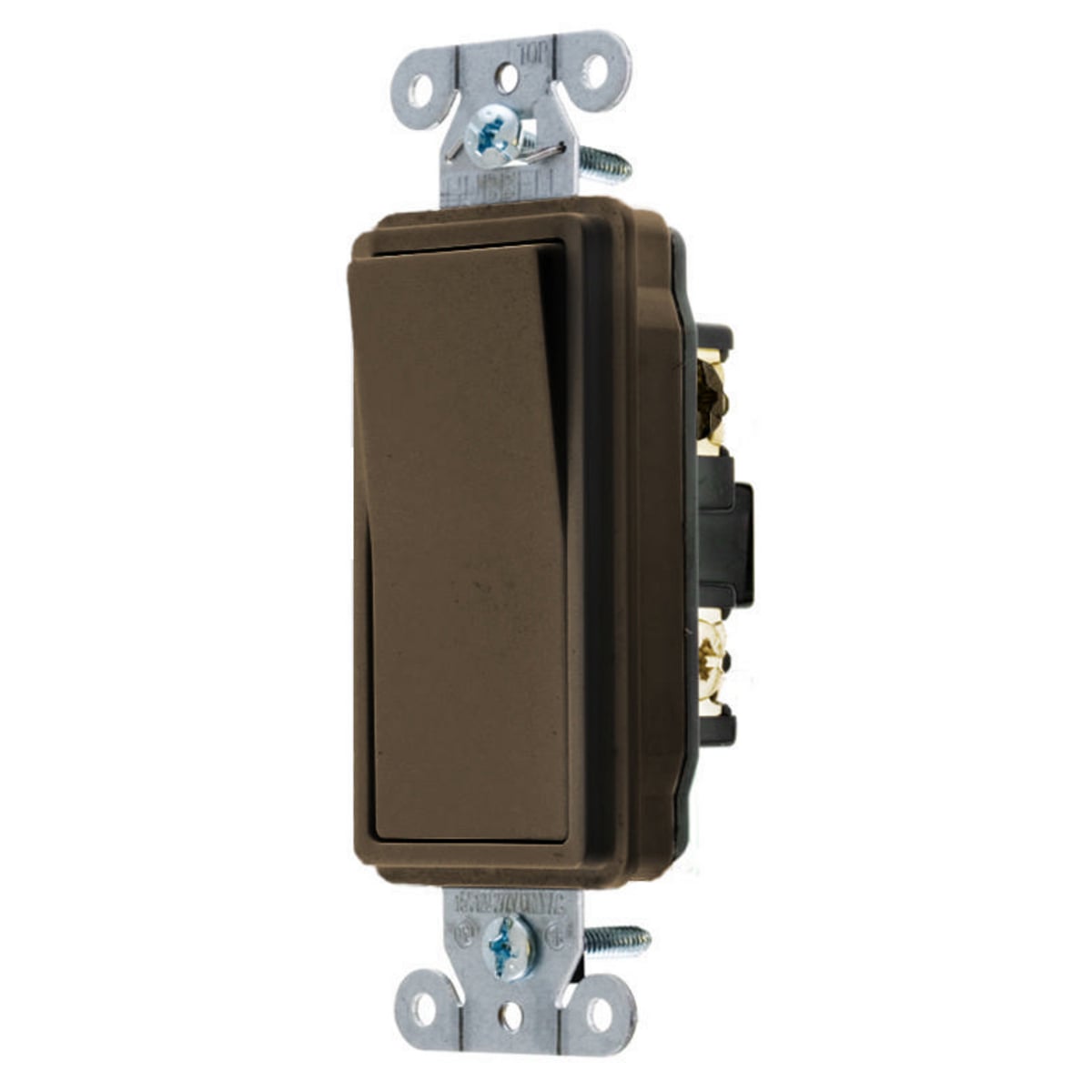 DS315 3-Way Heavy Duty Specification Grade Standard Sized Decorator Switch, 120 to 277 VAC, 15 A, 4155 W Power Rating, 2 Position Contact