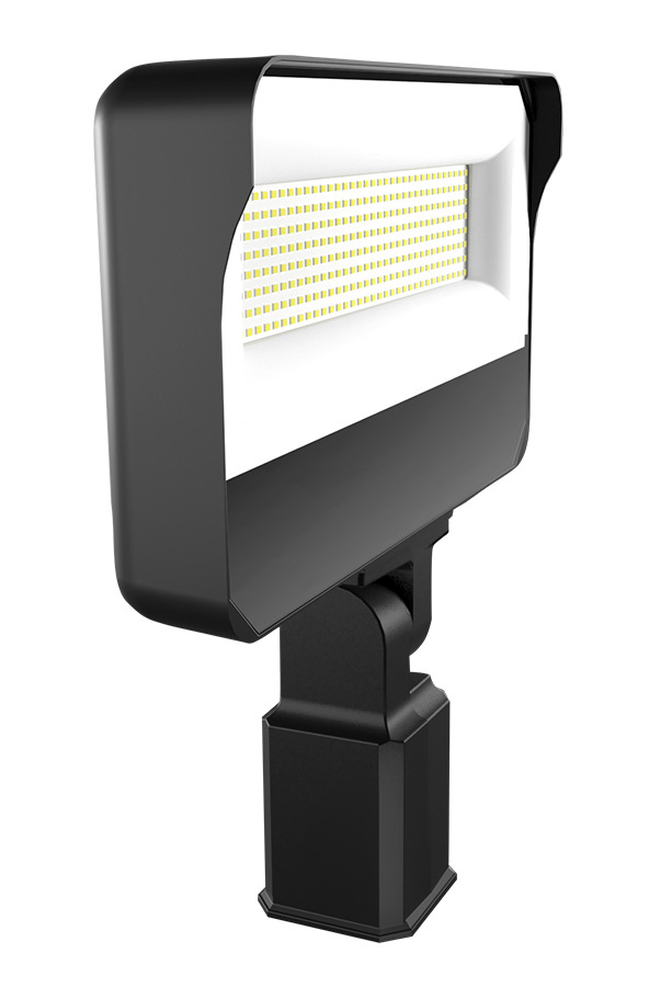X34-150LSF-830/U Floodlight, LED Lamp, 130.4 W Fixture, 120 to 277 V AC, Bronze Housing