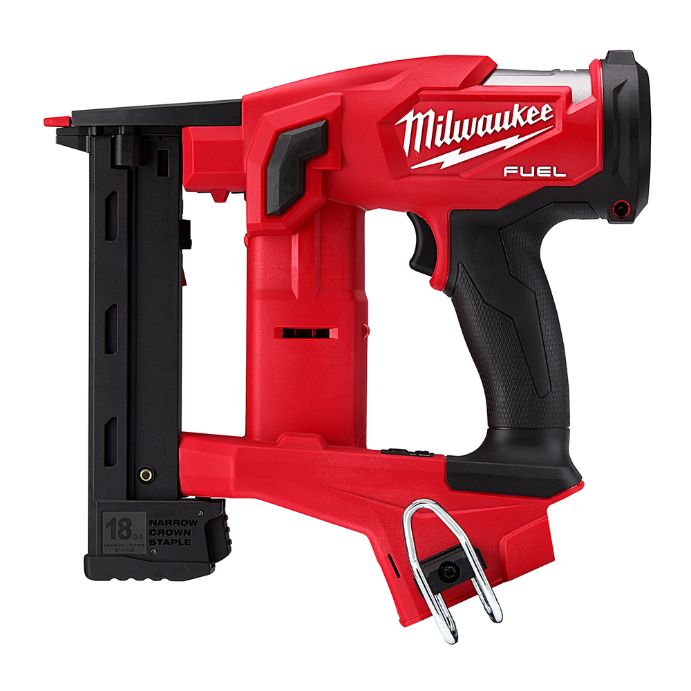 2749-20 M18 Fuel Electric Cordless Narrow Crown Stapler, 1/4 in Crown, For Fastener Type: Narrow/Strip, 11 in OAL, Li-Ion Battery