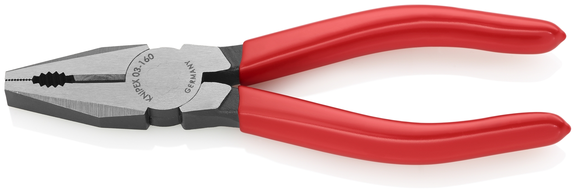 Combination Pliers, 6 1/4 in., Plastic Coating