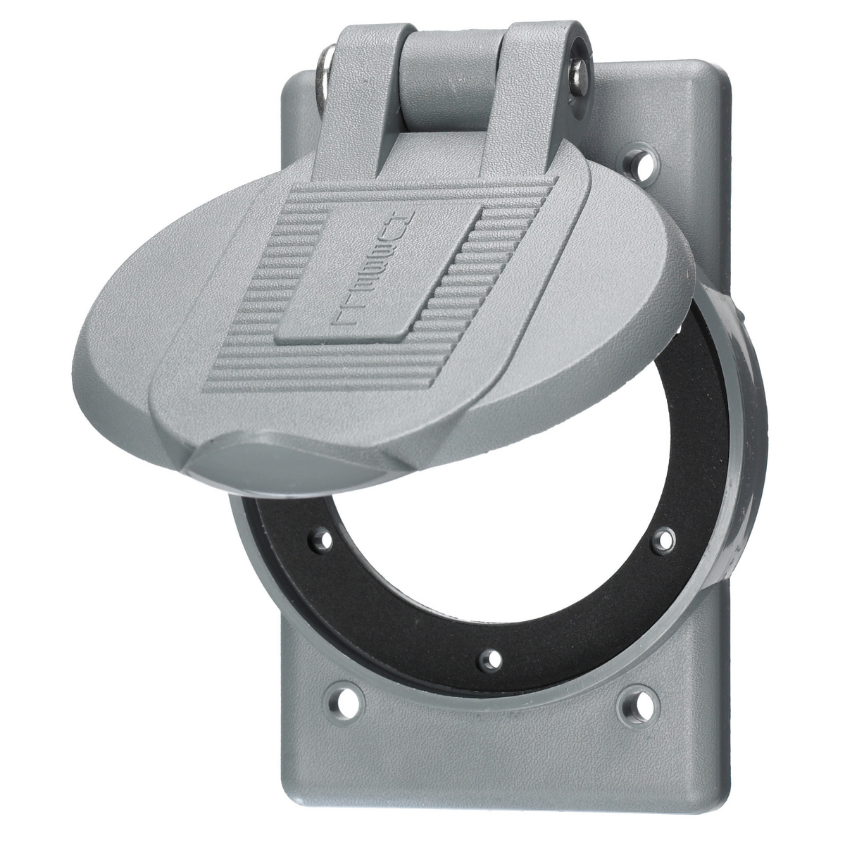 WP2 Molded Standard Weatherproof Cover, 4.56 in L x 2.84 in W x 1.29 in D, Polyester/Thermoplastic