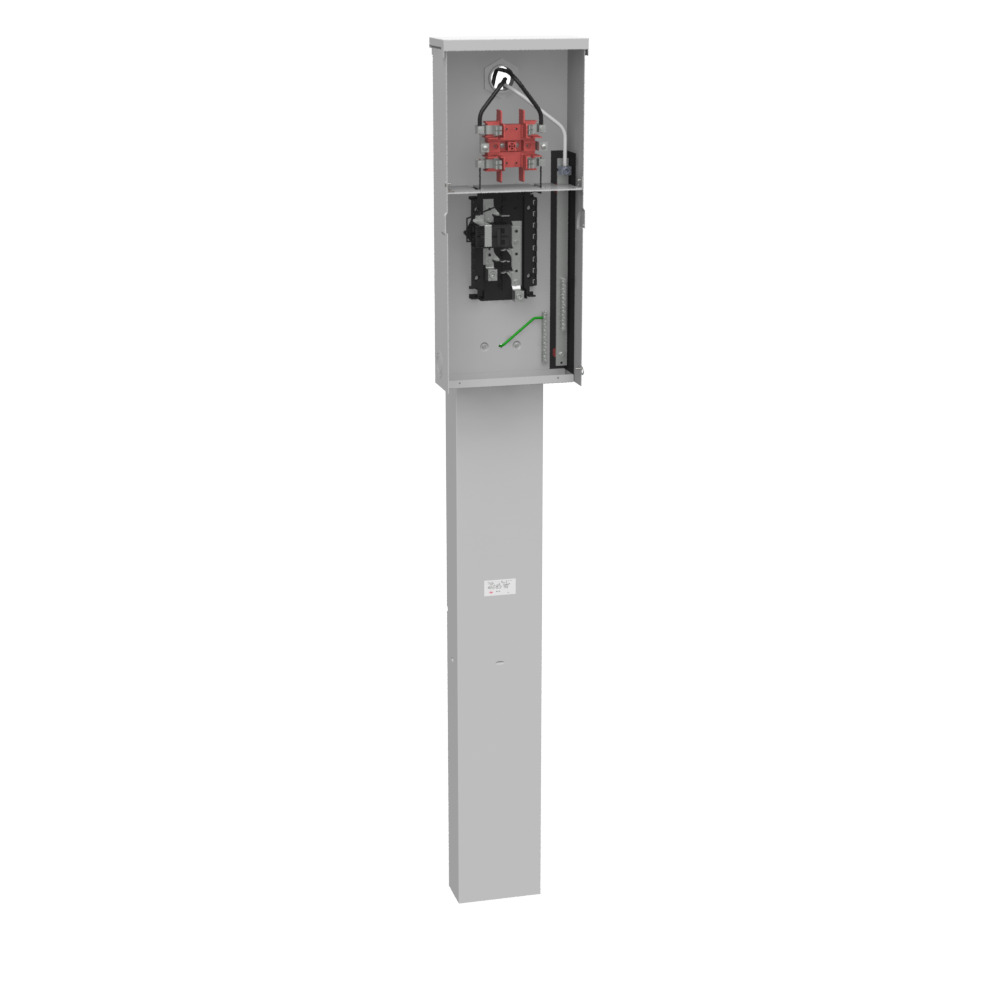 4 TERM RNGTP PLAIN TOP 1-100 AMP MN BRKR 8 BRANCH CKT SGL PED DIR BURY