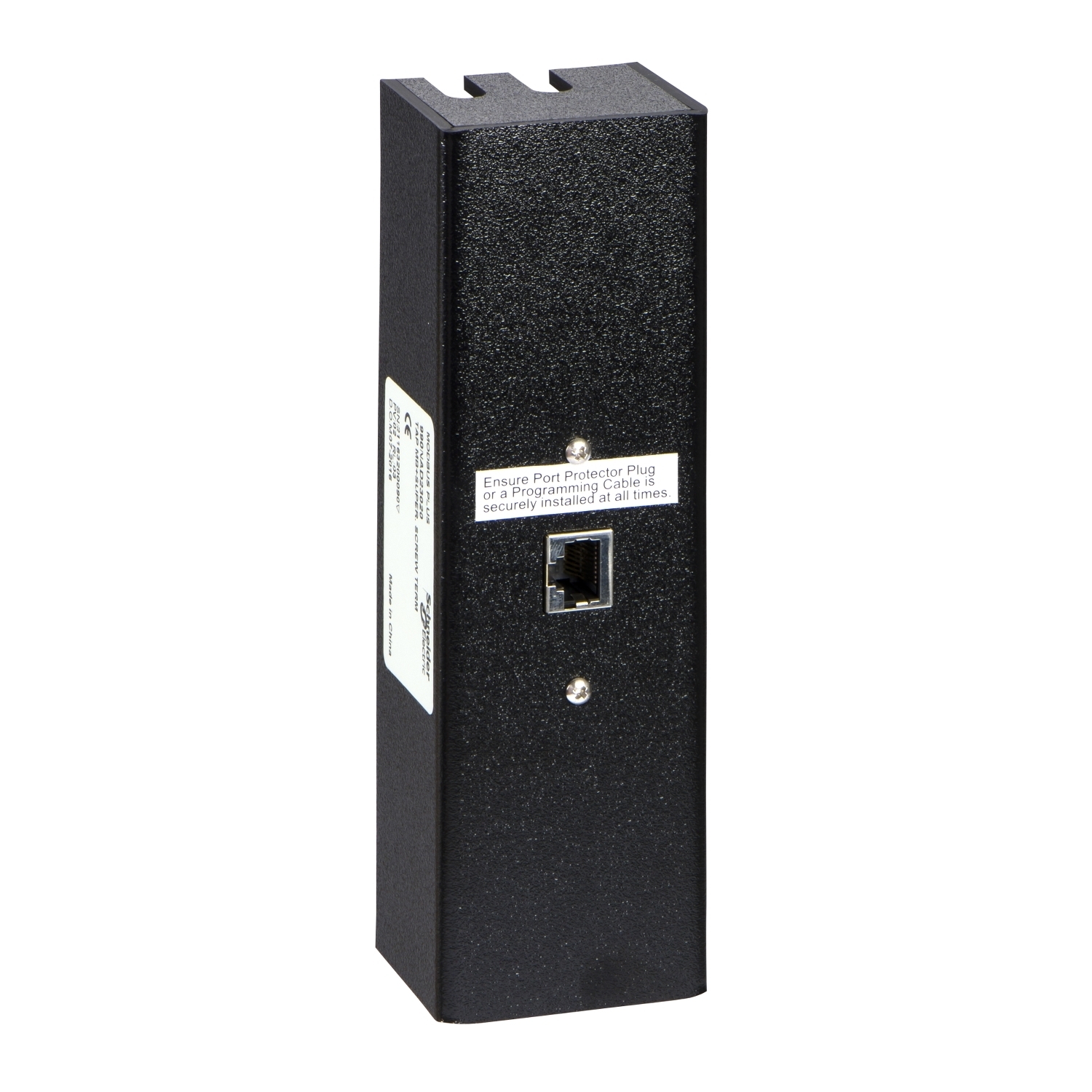 990NAD23020 Modicon Connection Tap, For Use With Modicon Automation Platform, DIN Rail Mount, Plastic