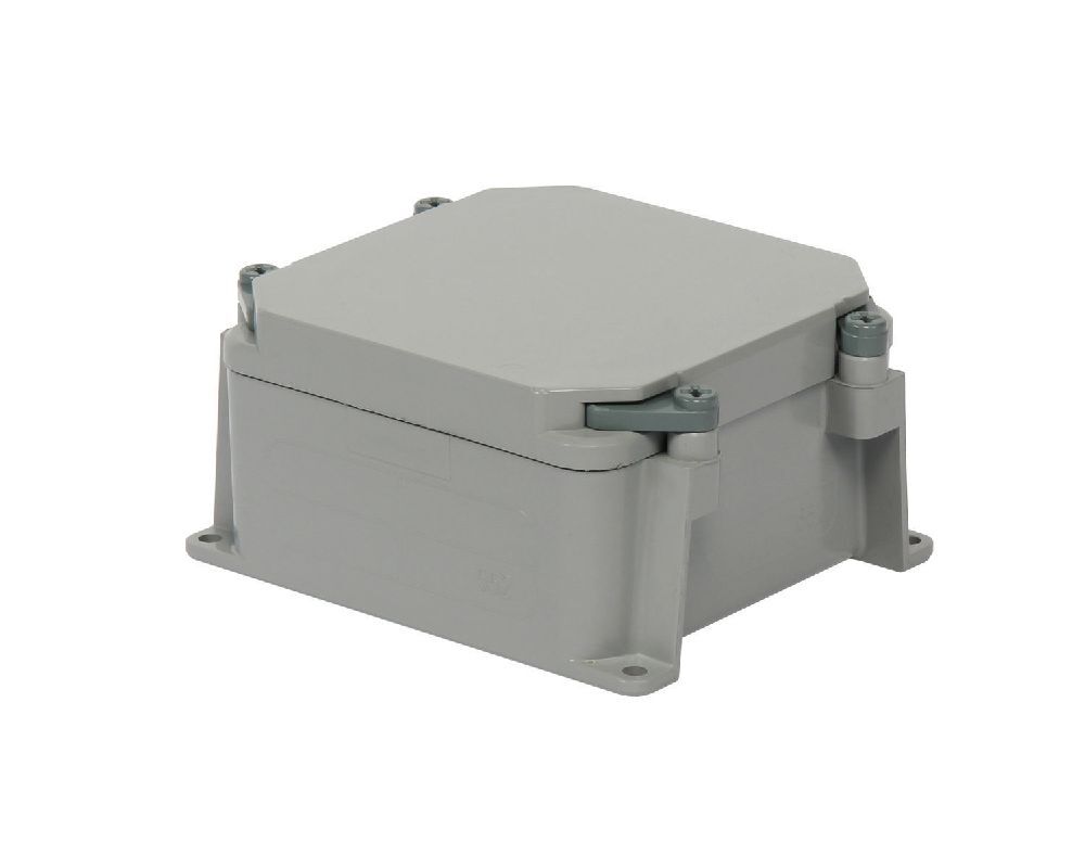 277002 Scepter Conduit Junction Box, 5 x 5 x 2 in, 41.89 cu-in Capacity, For Use With Rigid Non Metallic Conduit System, PVC