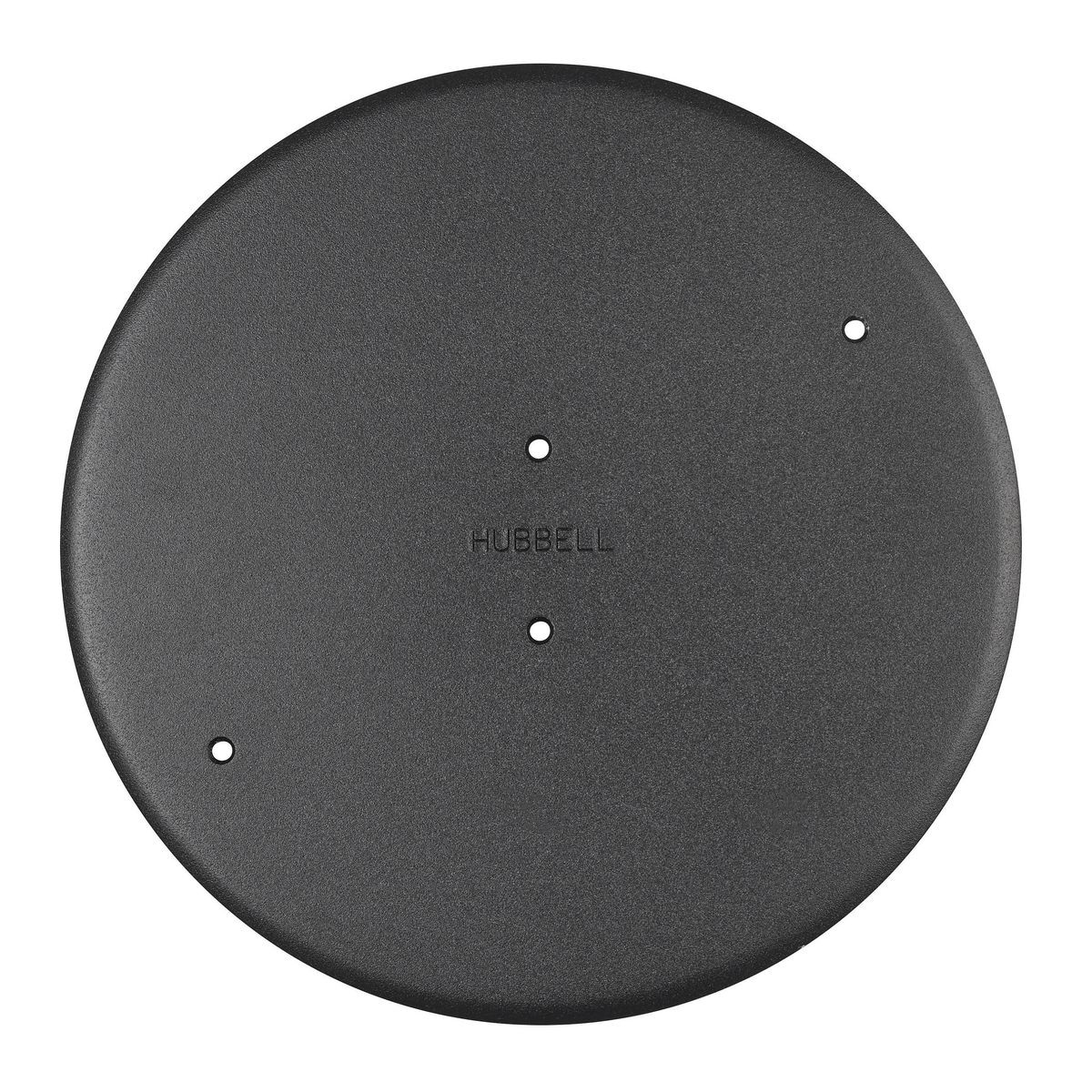 S1R10ADMTBK Standard Abandonment Plate, 10 in L x 10 in W x 1 in D, Aluminum