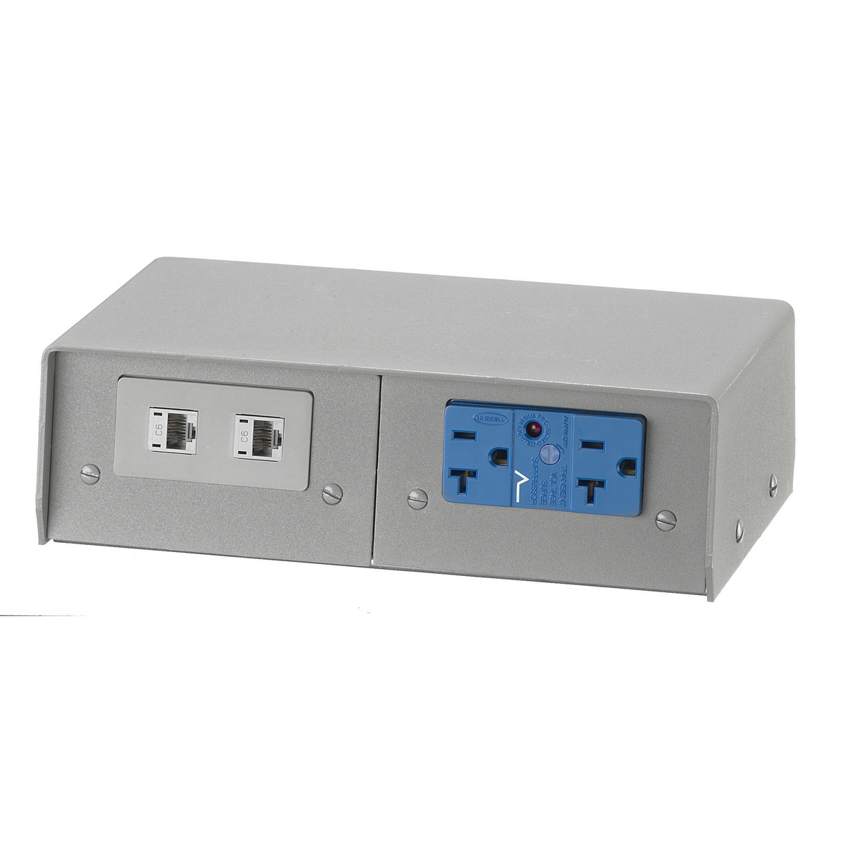 FR480GYA 4-Gang Standard Sized Frpt Pedestal, For Use With PT27A/PT7XC Fire Rated Poke Through, Composite