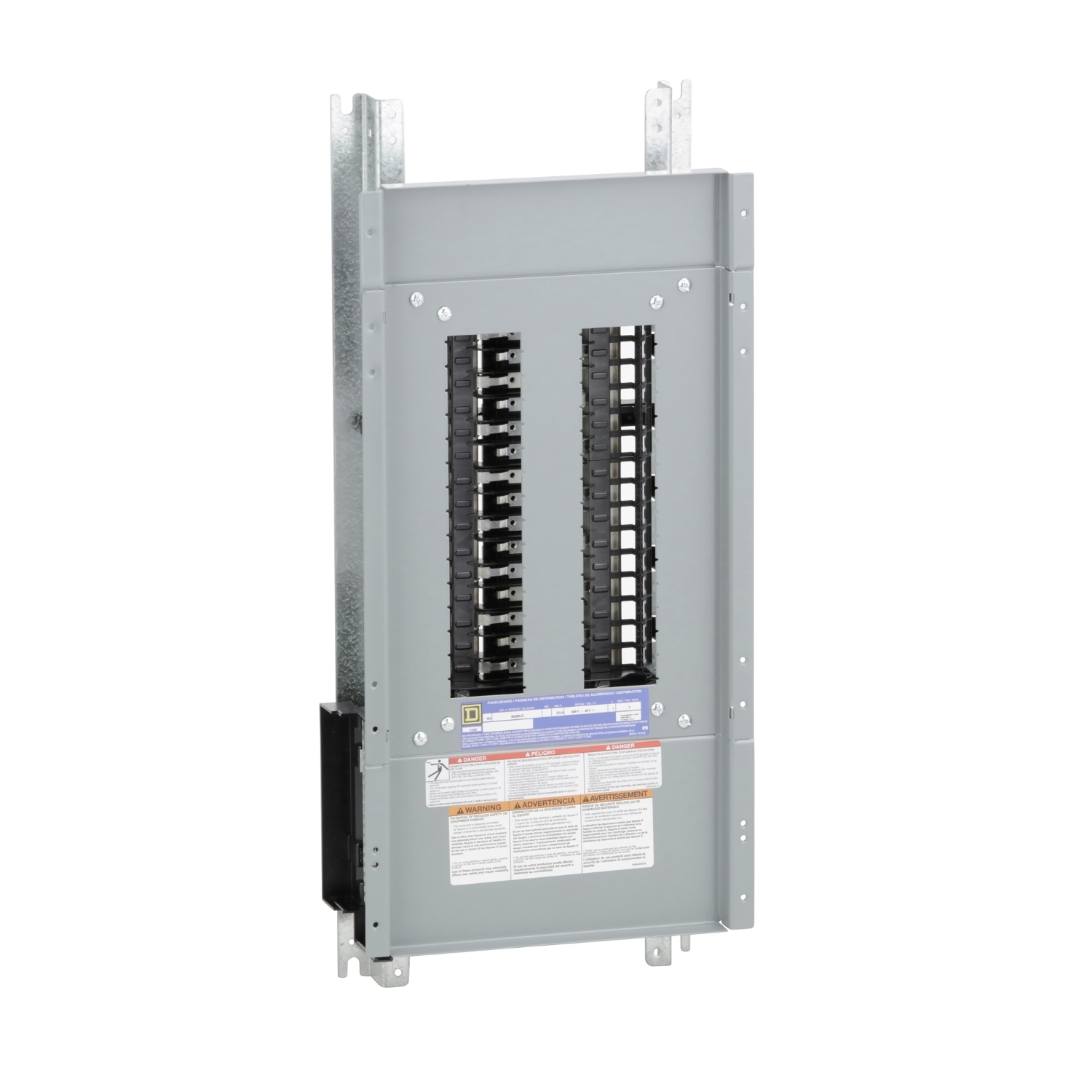 NQ30L2C NQ Series 1-Phase Panelboard Interior, 240 V AC/48 V DC, 225 A, 30 Spaces, 100000 A SCCR