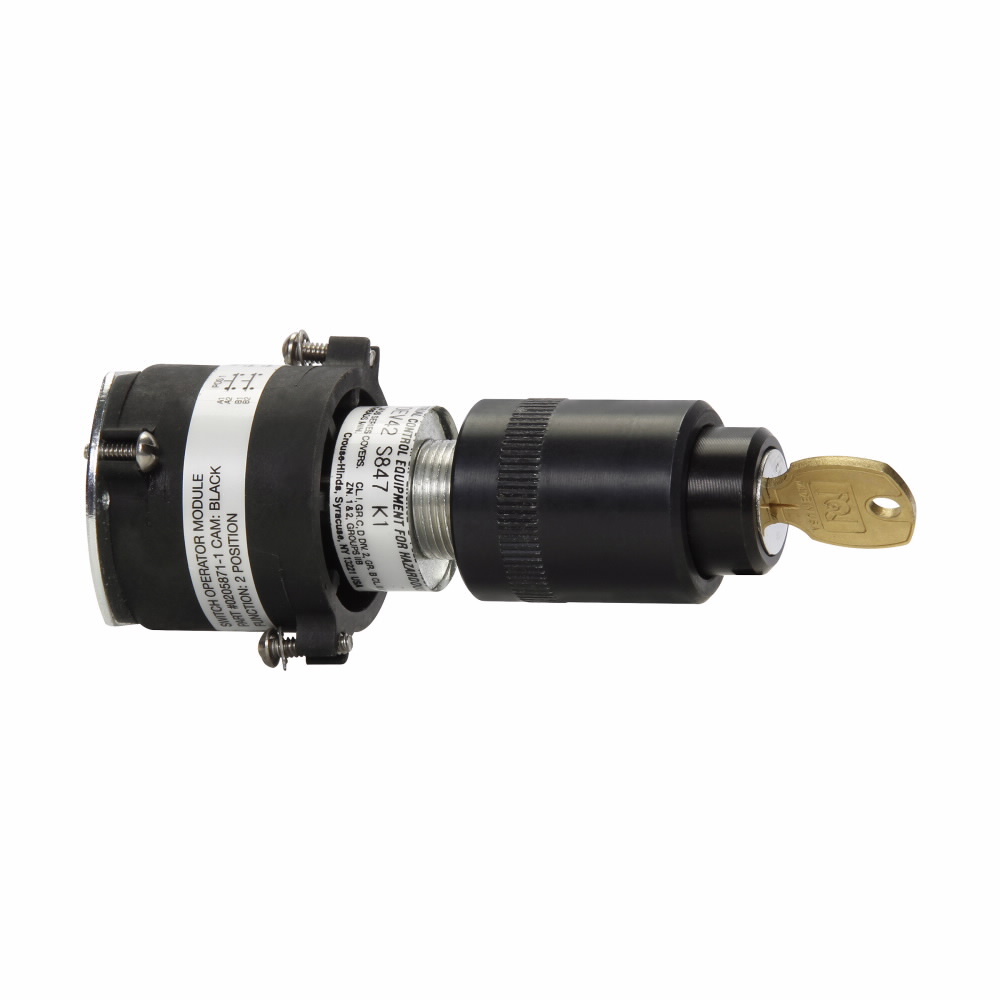 DEV42S847K1 FlexStation 2-Position Selector Switch, 600 V AC, NEMA 3R/7/9/12, Nylon 6.6
