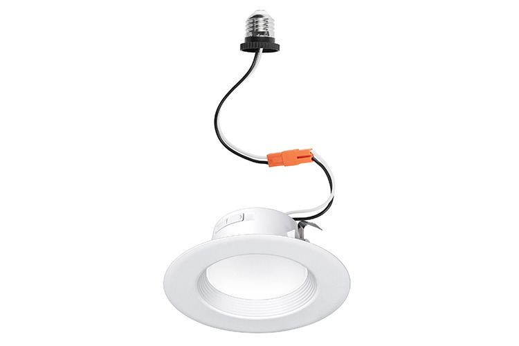 LED8DRS6/9SC-4PK Replacement Retrofit Downlight, 8 W Fixture, 120 V