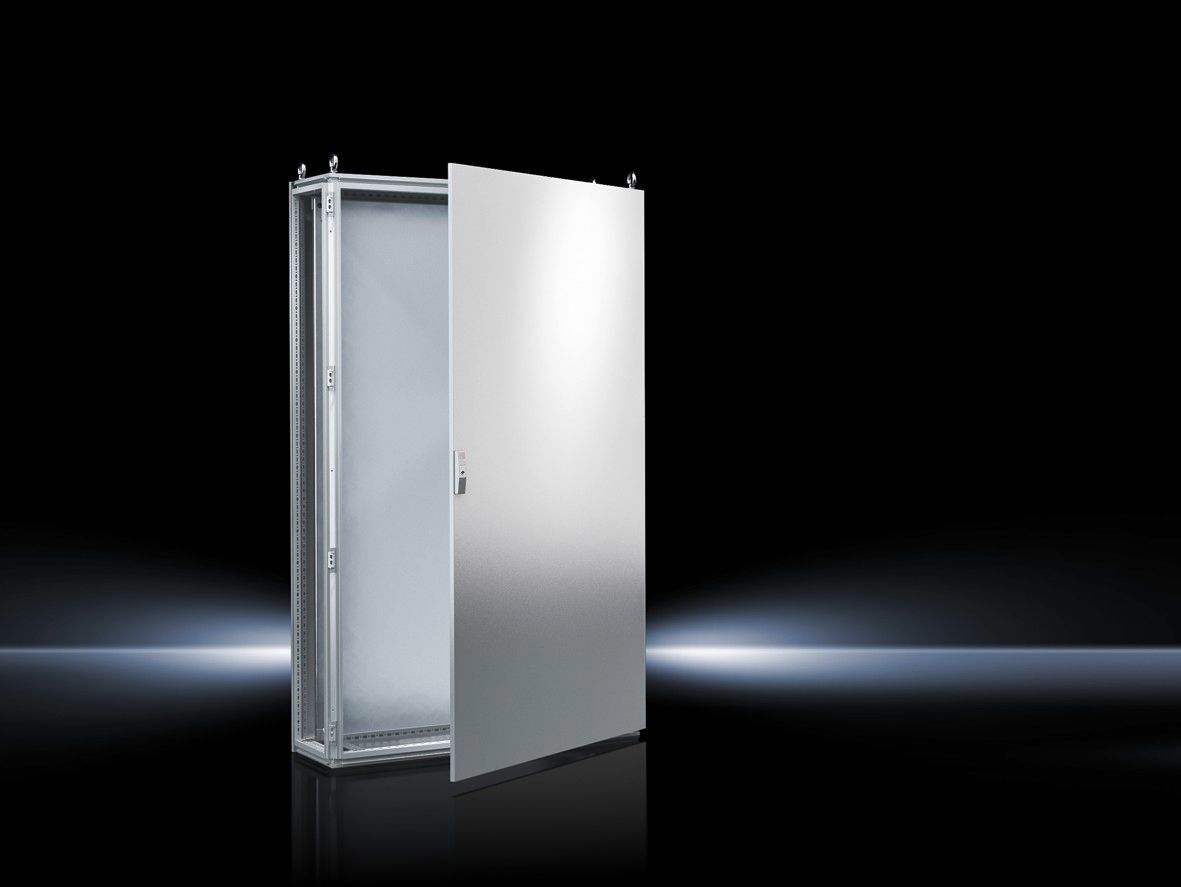 8084500 TS 8 1-Door Compact Enclosure, 39 in W x 16 in D x 71 in H, NEMA 12/IP55, Sheet Steel